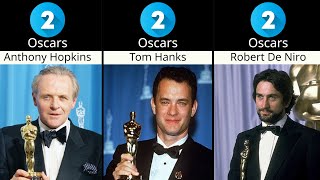 List of actors with two or more Academy Awards | Comparison