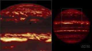 Gemini telescope observes Jupiter