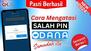 Solusi Salah PIN Dana Langsung Berhasil | Cara Ganti PIN DANA Terbaru |Cara Mengatasi Salah PIN DANA