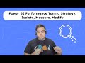 Performance Tuning Strategy: Isolate, Measure, Modify