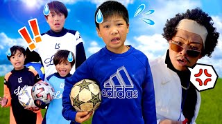 僕たちは学校の有名人！天才サッカー少年団！めざせ日本一!！