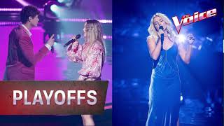 playoffs (8D) claudia vs goldi team delta the voice Australia 2020