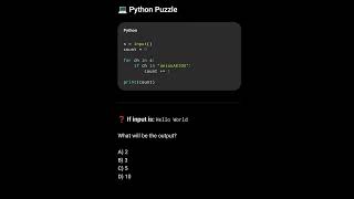 Can YOU Solve This Python Puzzle? #coding