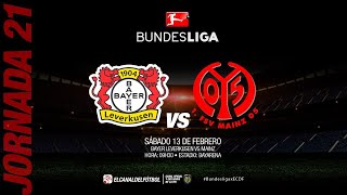 Partido Completo: Bayer Leverkusen vs Mainz |  Jornada 21 - Bundesliga