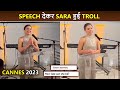 INSULTED: Sara Ali Khan For Her Speech at the Red Sea Film Festival in Cannes