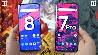 OnePlus 8 vs OnePlus 7 Pro  Comparison - SPEED TEST + CAMERA Review | Which to B