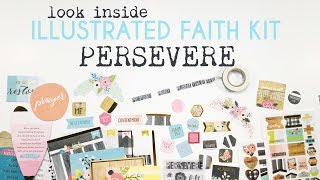 Look Inside NEW Illustrated Faith Kit // Persevere