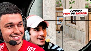 PHW ESTILO VETT! PARECI UM HACKER DE SNIPER NESSE CLANFRONTO! - Point Blank