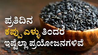 Sesame seeds benefits : ಕಪ್ಪು ಎಳ್ಳಿನ ಸೇವನೆಯಿಂದ ಆರೋಗ್ಯಕ್ಕೆ ಏನೆಲ್ಲಾ ಲಾಭಗಳಿವೆ ಗೊತ್ತಾ? | Vijay Karnataka