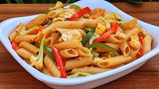 Vegetables Pasta Recipe !! ভেজিটেবল পাস্তা রেসিপি !!  ঘরোয়া উপকরণে সবজি দিয়ে পাস্তা রান্নার সহজ উপায়