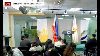 LIVE PRESS CON NI MARY GRACE PIATTOS ESTE SARA DUTERTE! LOL!