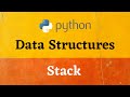 Stack Data Structure in Python || Class 12 Computer Science