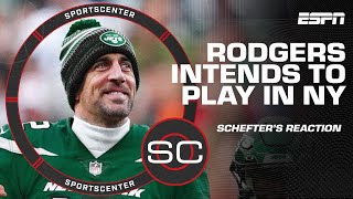 🚨 Aaron Rodgers intends to play for the New York Jets 🚨 | SportsCenter