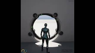 Unreal Engine 5 - Sci Fi Iris Door Mechanism