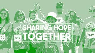 2023 ANCOP Walk - 20 Years of Sharing Hope Together