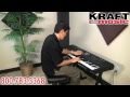 kraft music yamaha motif xf demo with tony escueta