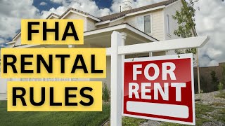 Can I Rent Out A House I Bought FHA?  FHA House Hacking
