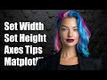 How to Set Explicit Width and Height of Axes in Matplotlib: A Step-by-Step Guide
