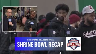 2025 Shrine Bowl: Shedeur Sanders opts to sit out \u0026 QB Standouts | Day 1 Recap