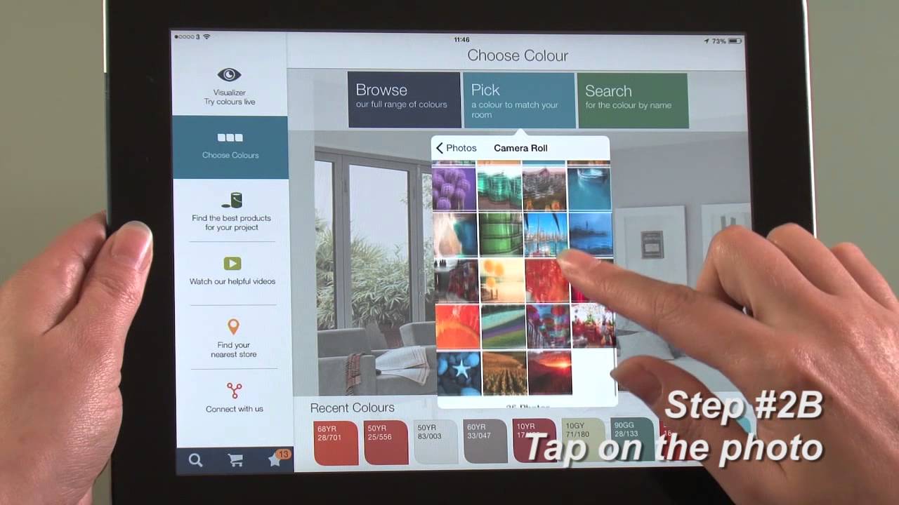 Dulux Visualizer - Choosing Colour - YouTube