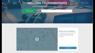 How to Use CrimeReports