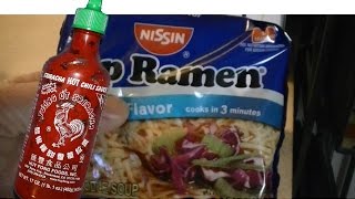 Sriracha Top Ramen Gourmet Meal