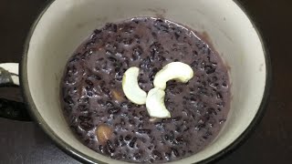 My way of cooking CHAkHAO/BLACK RICE kheer