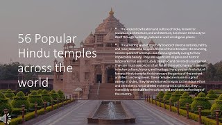 56 Popular Hindu Temples