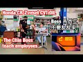 Honda CR-Z how to reset CVT oil services & The Chin Engine Auto Services Boss How to teach employees