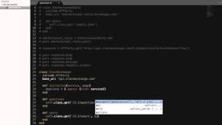 Creating a custom API connector in Ruby