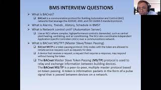 How to become a BMS engineer part 79 (BMS Interview Questions)