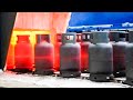 Amazing LPG gas cylinder manufacturing full process in factory. Incredible production line.