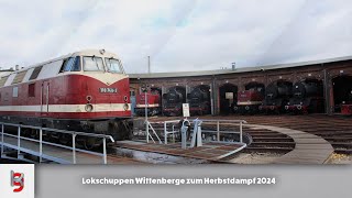 Lokschuppen Wittenberge zum Herbstdampf 2024