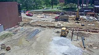 Academic Building Construction Time Lapse July 2019 | Rose-Hulman Institute of Technology