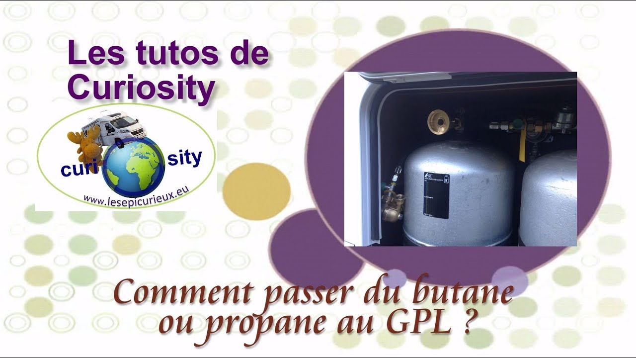 COMMENT PASSER DU BUTANE OU PROPANE AU GPL ? - YouTube