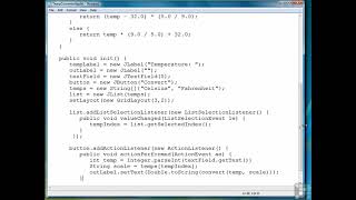 Java Applets Exercise