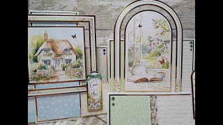 Cardmaking with Crafting with Hunkydory Magazine #82 free kit Spring Feelings - Home and Garden