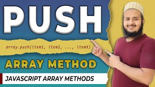 push Method in Javascript | push Method in React Js | Array Methods in Javascript | Hindi | 2022