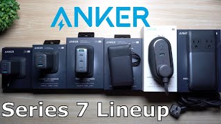 Anker GaNPrime Series 7 Lineup - Intelligent Multi-Device Fast Chargers