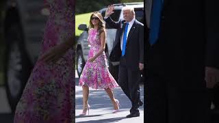 Melania Trump: The Journey from Fashion Icon to First Lady #worldpresident #melaniatrump