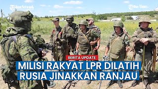 Pasukan Milisi Rakyat LPR Dilatih Rusia untuk Deteksi Ranjau hingga Peluru yang Ditanam