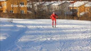 Skiimitasjon #2 Therese Johaug og Anders Södergren