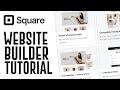 How To Use Square Website Builder | Step By Step Tutorial