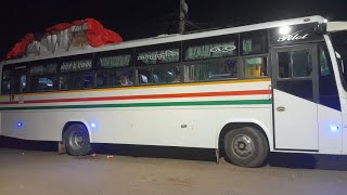 Night Bus Journey || Patna To Madhubani