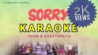 SORRY || New Mising Song Karaoke | H.K MISHING CHANNEL 2021