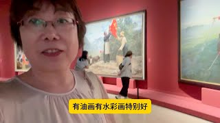 去美术馆看白瓷展，却被一号厅展品吸引了，提前预约免费参观