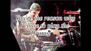 Happy late birthday Andy Hurley from @falloutboy!!!!