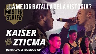 REACCIÓN KAISER VS ZTICMA BATALLA FMS INTERNACIONAL¿LA MEJOR BATALLA DE LA HISTORIA?