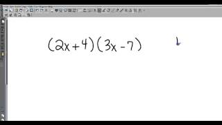 Algebra I 7 7 Multiplying Polynomials
