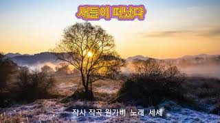 새들이 떠났다   /   작사 작곡  원가비  노래 세세  phone  0505-821-2345